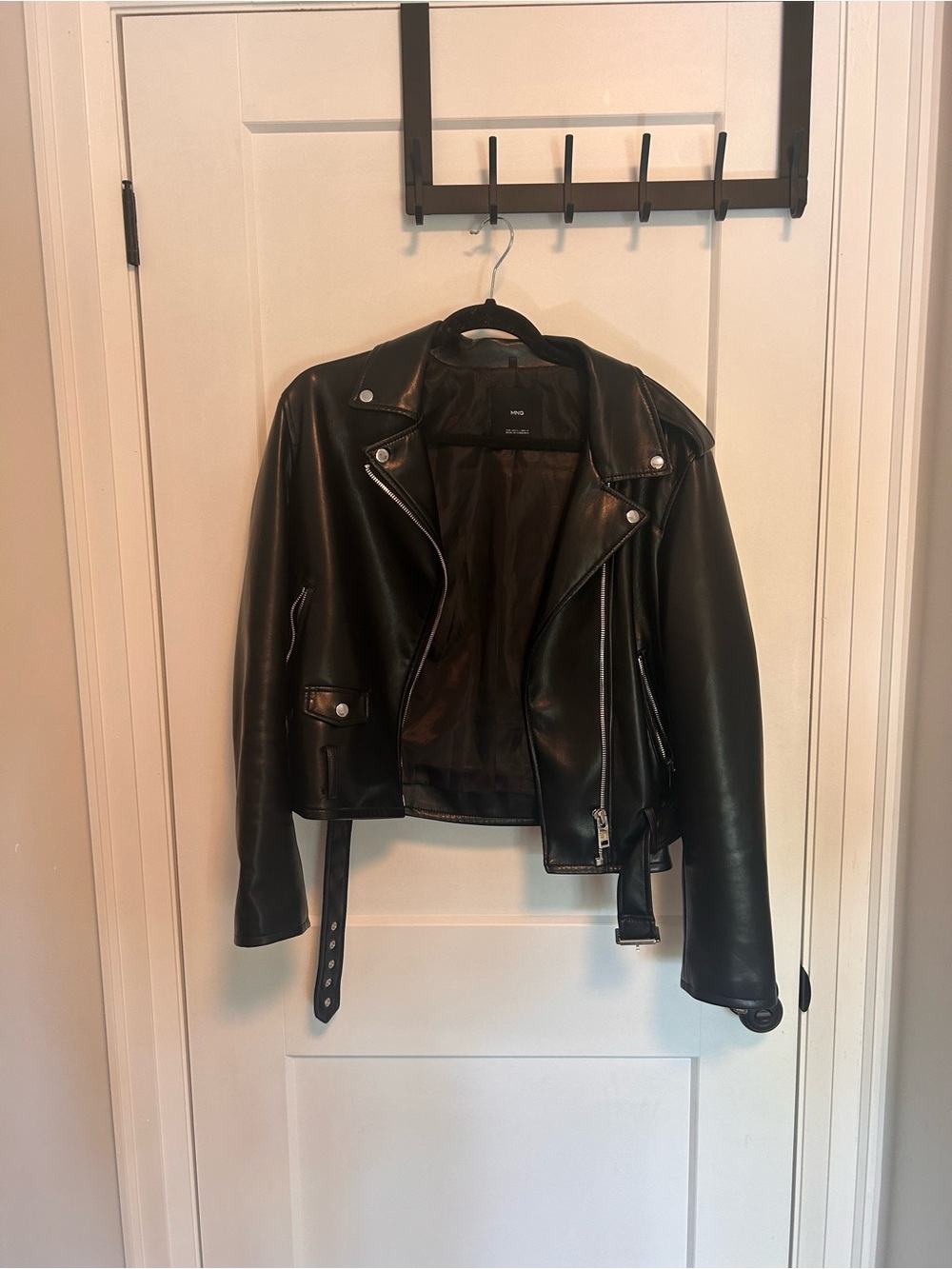 Mango Leather Jacket (Vegan)